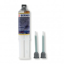 Моментальный 2-х компонентный клей для пластика BERNER (25 мл)