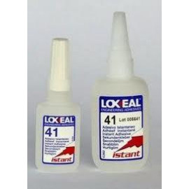 Моментальный клей LOXEAL ISTANT-41, для кислотных поверхностей и пористых материалов, 20 мл