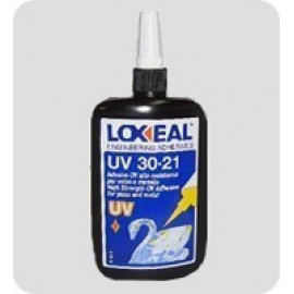 УФ-клей, для стекла, металла LOXEAL 30-21 (Локсеаль 30-21), высокопрочный, 50 мл.
