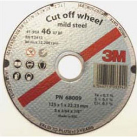 Круг отрезной Mild Steel - для черного металла (125*1*22,23 мм)