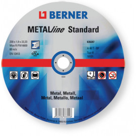 Круги відрізні по металу METALline STANDARD EN 12413