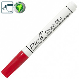 Жидкий промышленний маркер Pica Classic 524/40 Industry Paint Marker, красный