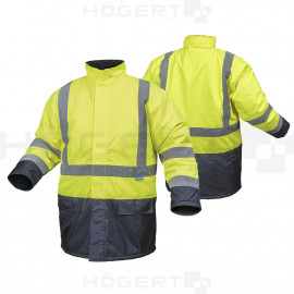 HOEGERT Утеплена куртка світловідбиваюча розмір L (жовта)