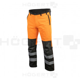 HOEGERT TRAUN Світловідбиваючі штани Softshell помаранчеві L