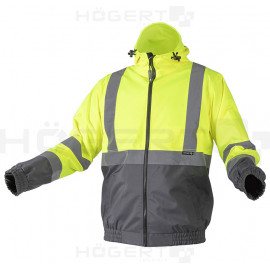 HOEGERT NIMS Літня світловідбиваюча куртка з капюшоном, жовта L