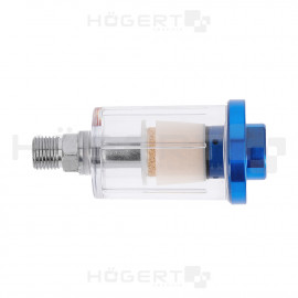 Пневматичний фільтр HOEGERT 1/4", 8 см³, 14 бар/203 PSI
