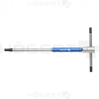 Шестигранний ключ HOEGERT 8х250 мм, з Т-подібною ручкою