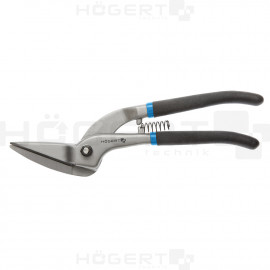 Ножиці для листового металу HOEGERT 300 мм, вигнуті