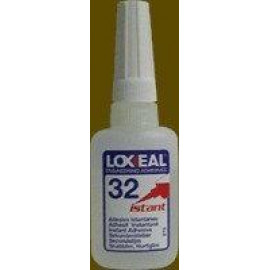 Моментальный клей LOXEAL ISTANT-32, для резины, ЕПДМ, пластмассы, эластомеров, 20 мл